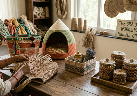 Thoughtful Gifting & Lifestyle Essentials: Handcrafted Braided Collection