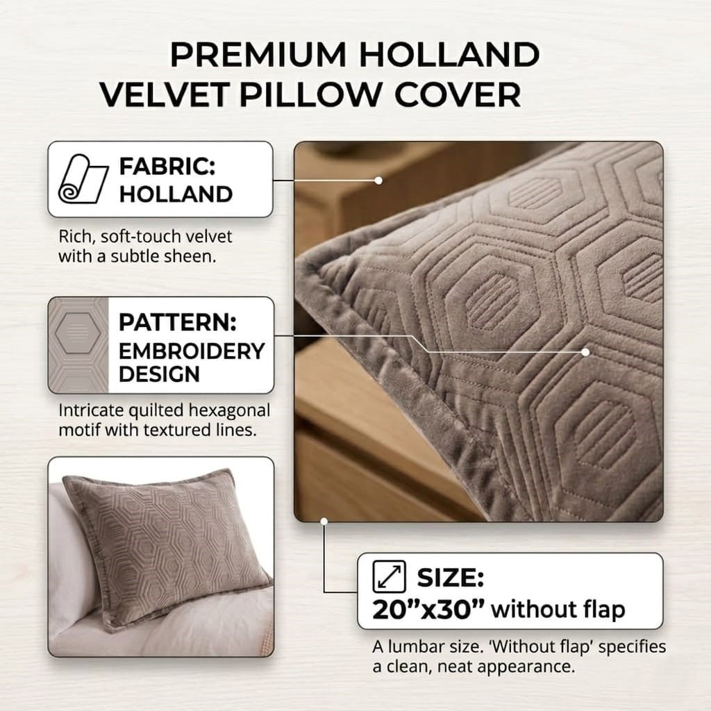 Premium Embroidery Pillow Covers