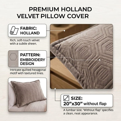 Premium Embroidery Pillow Covers