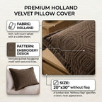 Premium Embroidery Pillow Covers