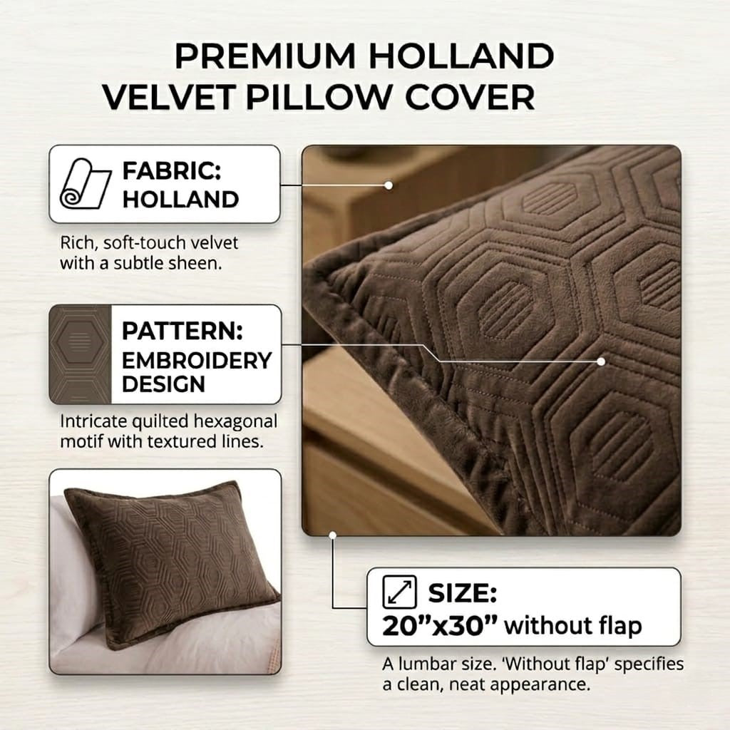 Premium Embroidery Pillow Covers