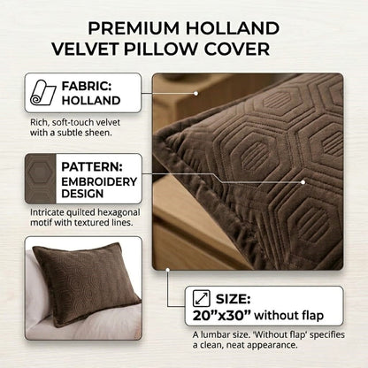 Premium Embroidery Pillow Covers