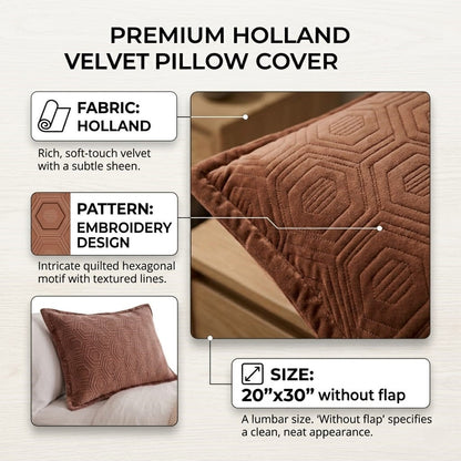 Premium Embroidery Pillow Covers
